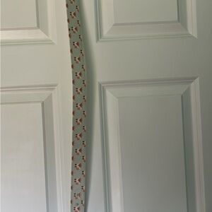 C4 Fox Equestrian Vinyl belt cut to 31”